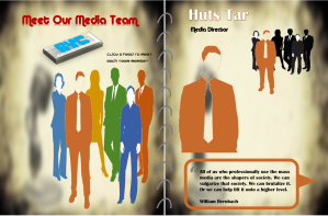 Meet our Media Team: e-Learning template to introduce an organisation's team members